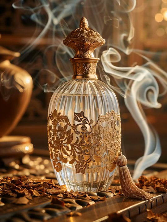 Generated fragrance visual concept from The Perfumist project
